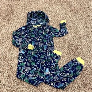 CAT&JACK one-piece pjs
